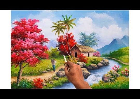 Khóa Vẽ Phong Cảnh 